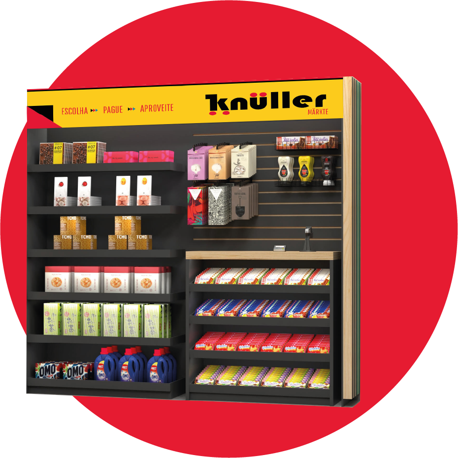 Imagem de prateleira de mercado para condomínio